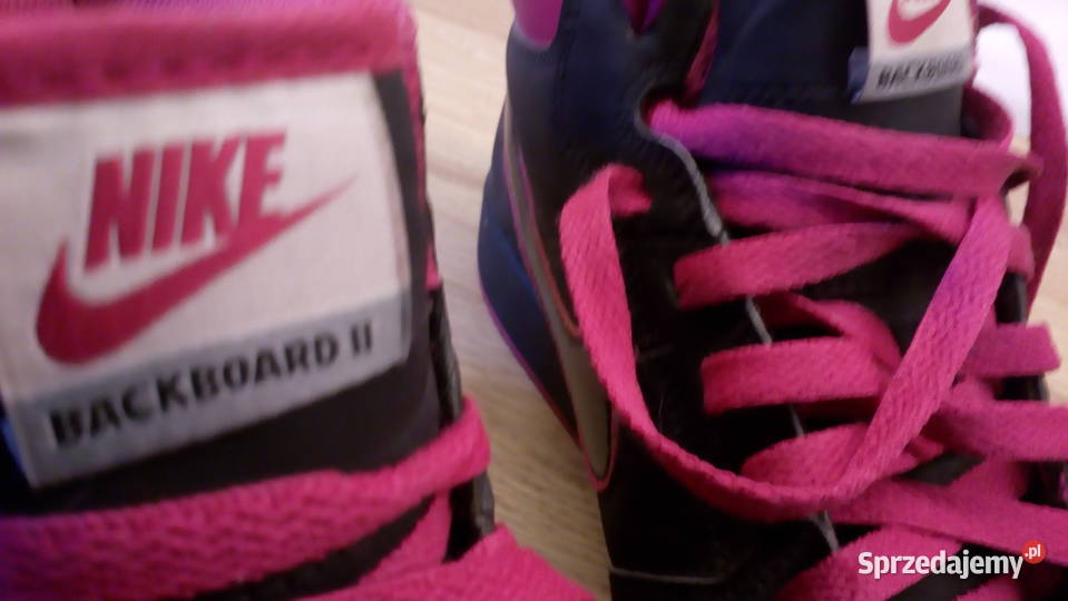 Adidasy damskie różowoczarne firmy USA NIKE Warszawa