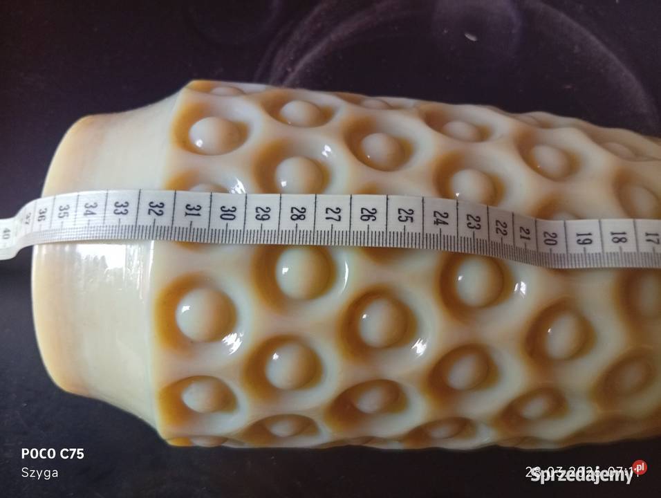 Wazon Ananas Ząbkowice oryginał niespotykany