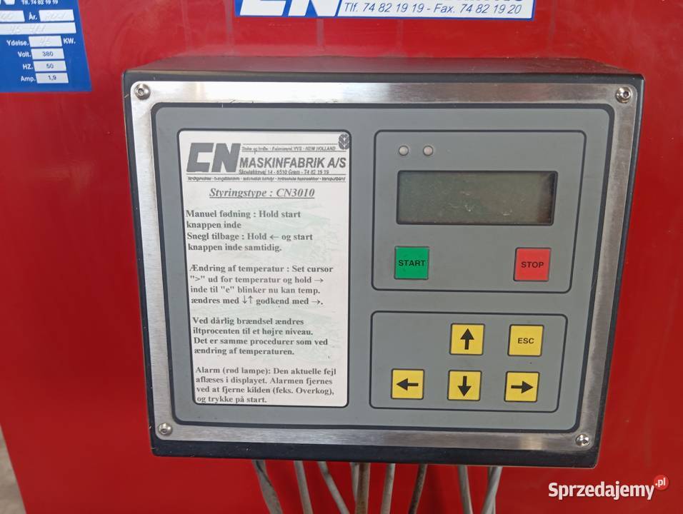 Przystawka na pellet 40kW Lubień Kujawski