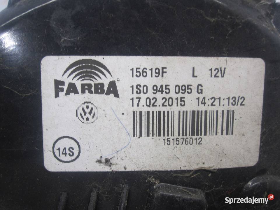 VOLKSWAGEN UP 15r lampa lewa tył 1S0945095G Lampy tylne Kielce