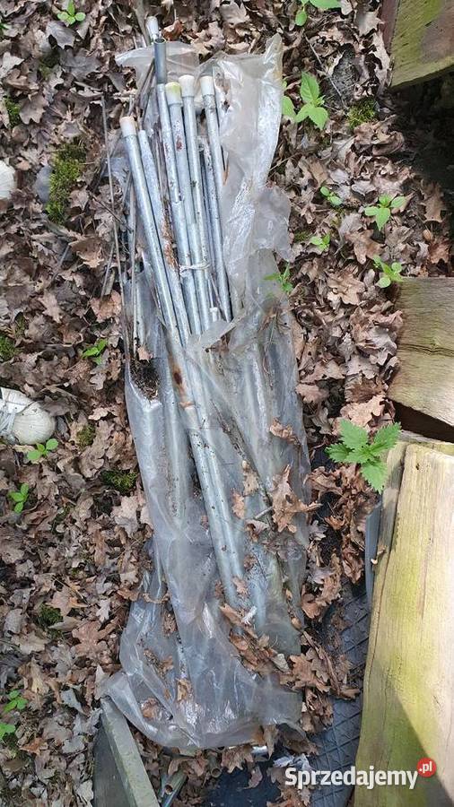 Rurki pręty wciskane ogrodowy stelaż namiotu mazowieckie Warszawa