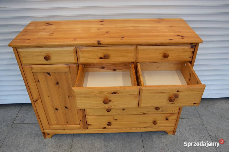 komoda z drewna sosnowego nowa Komody Olsztyn