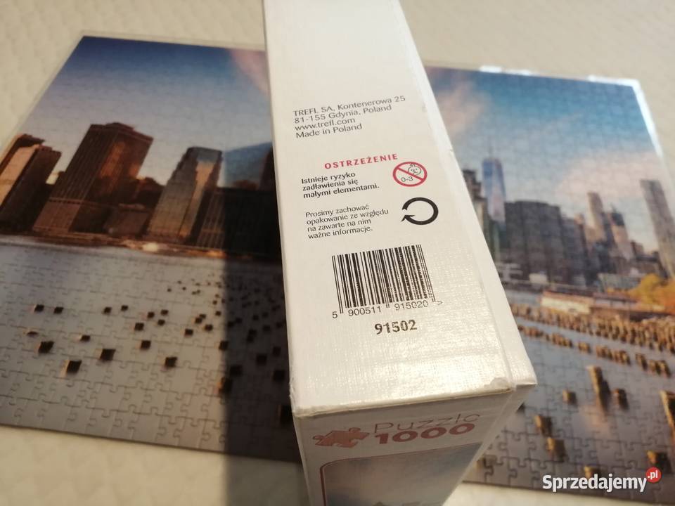 Szlakiem odkrywców USA Nowy Jork 91502 Trefl Czeladź