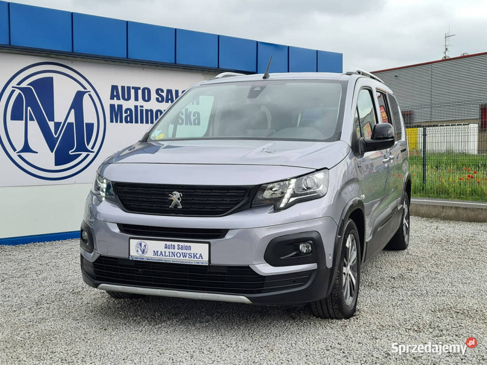 Peugeot RIFTER GTLine Long 7Osób Automat Navi elektrochrom. lusterko wst.