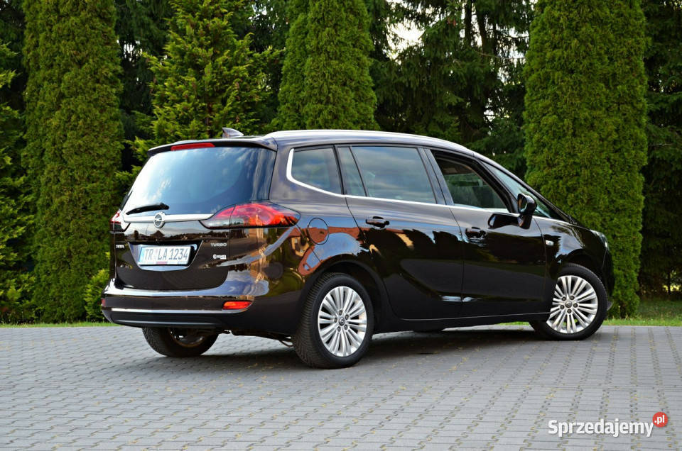 Opel Zafira 14T 140 7 Osób Navi Kamera Właśnie aluminiowe felgi Ostrów Mazowiecka