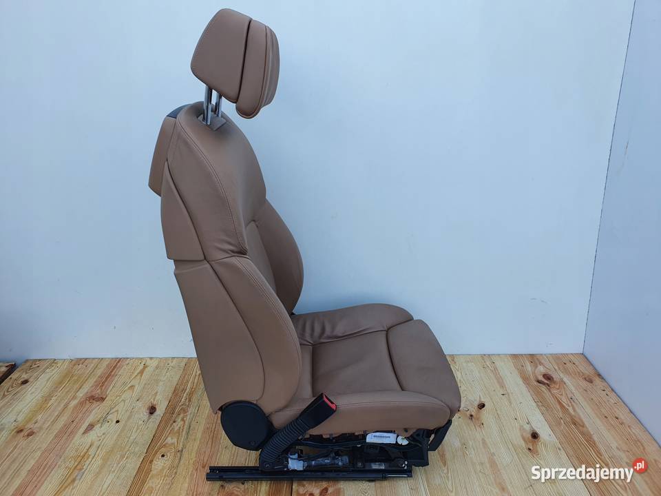 BMW F01 FOTEL FOTELE KOMPLET FOTELI DVD RUDE Fotele i kanapy Chełm