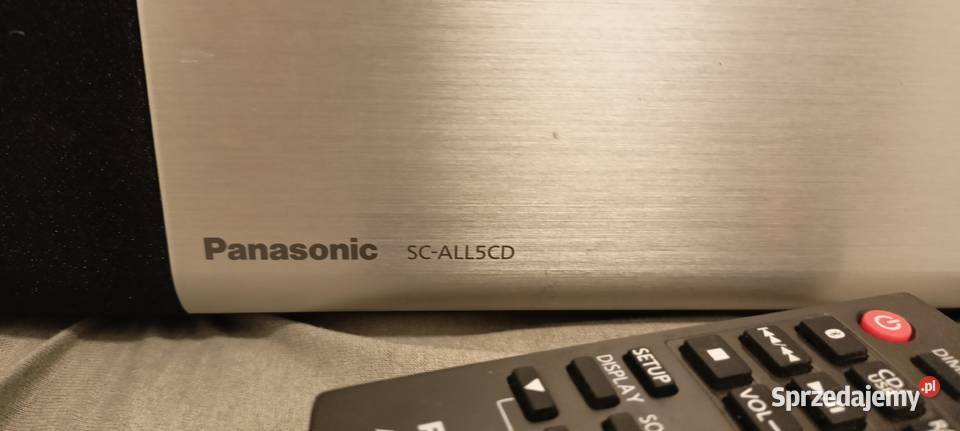 Mini wieża Panasonic SCALL5CD Bluetooth USB Dab Wieże i miniwieże Sędziszów