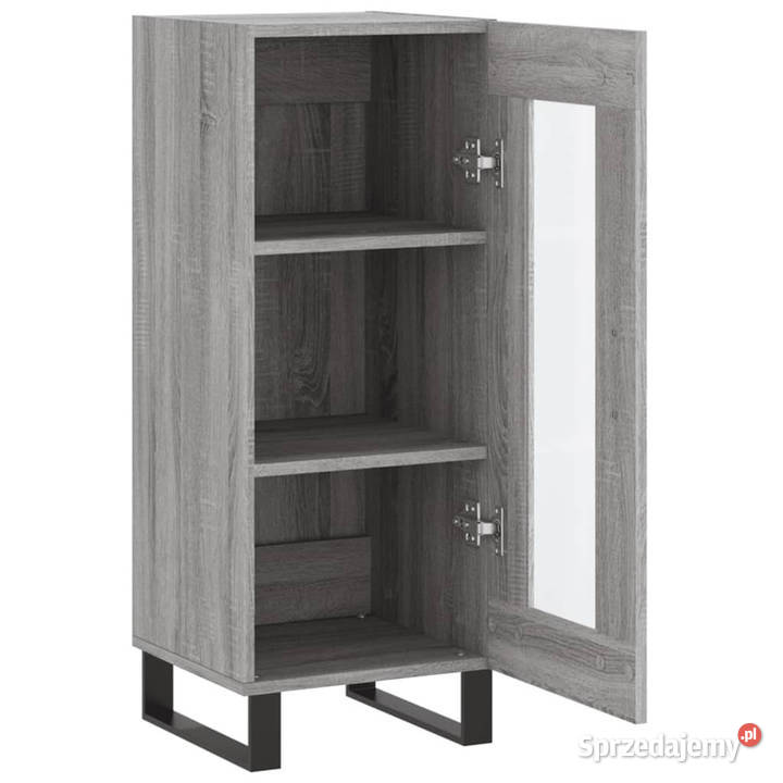 Szafka szary dąb sonoma 345x34x90 materiał Warszawa