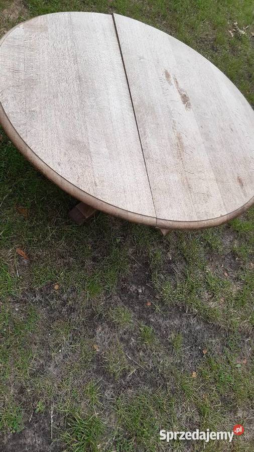 HIT Dębowy stolik Końskie sprzedam