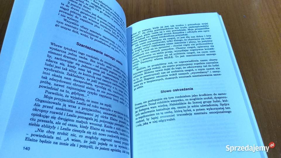 Szantaż emocjonalny Susan Forward Donna Frazier Gdańsk