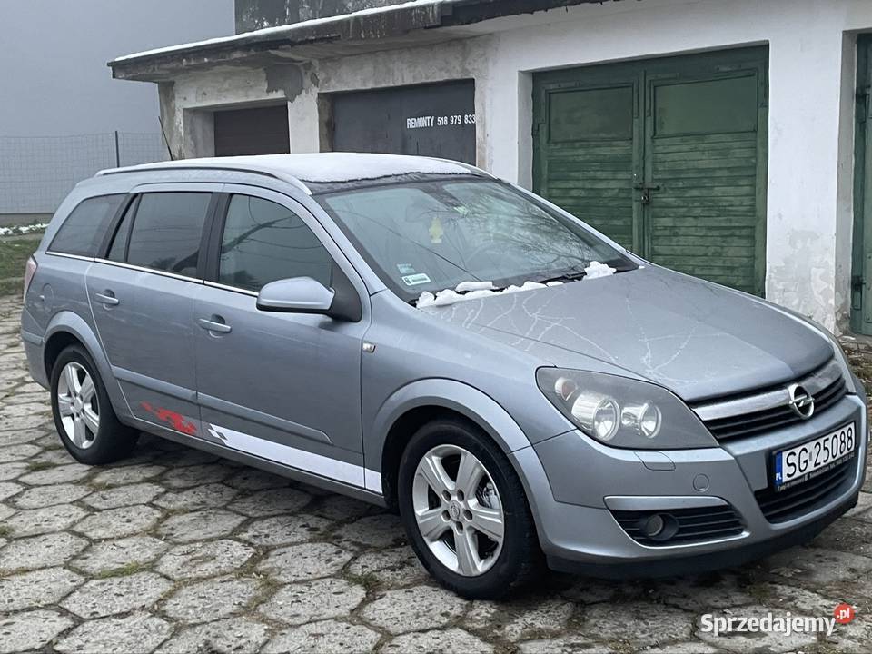 Opel Astra 20t 170 Turbo Klima Tempomat Skóra śląskie Będzin