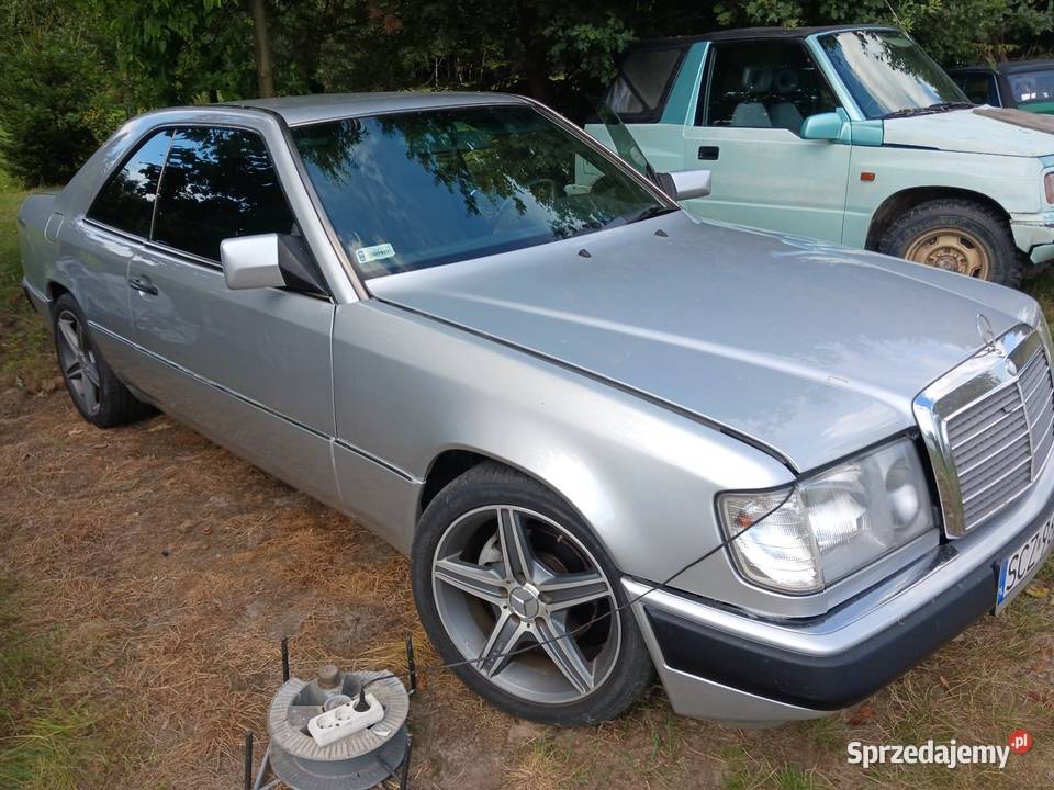 Mercedes 124 Cupe śląskie Hutki