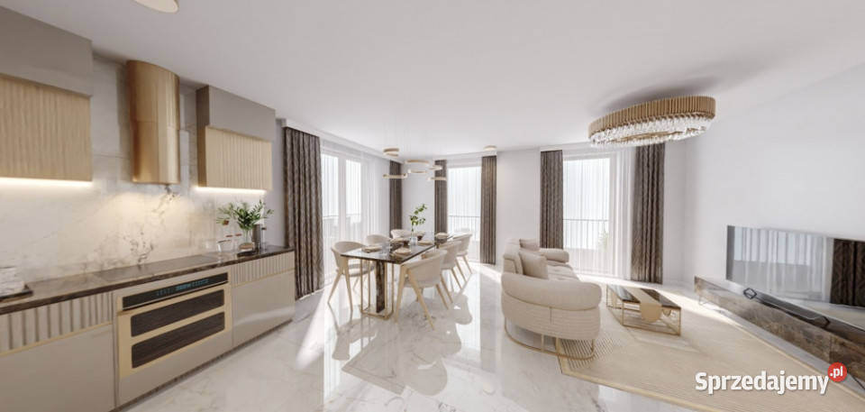 4 pokoje z tarasem 7796 m Apartament PULSO 10086zł/m2 Dębica