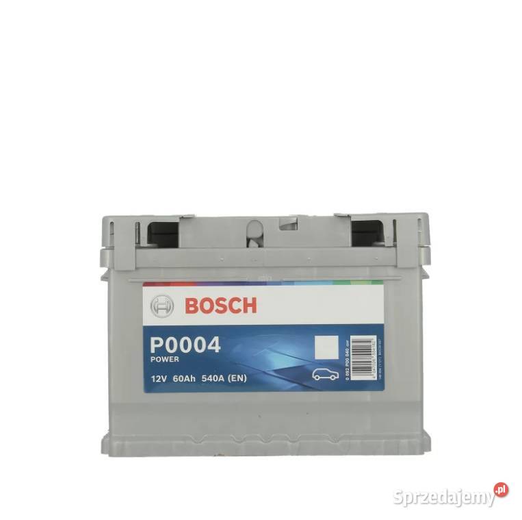 Akumulator Bosch 60Ah 540A EN P0004 PRAWY PLUS Akumulatory Starogard Gdański sprzedam