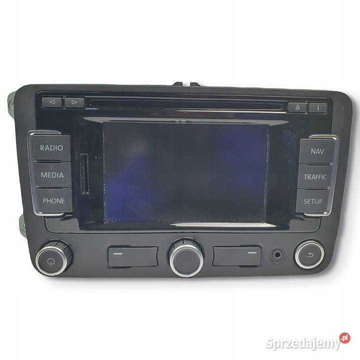 RADIO CD RADIOODTWARZACZ NAWIGACJA NAVI Golf VI Chełm