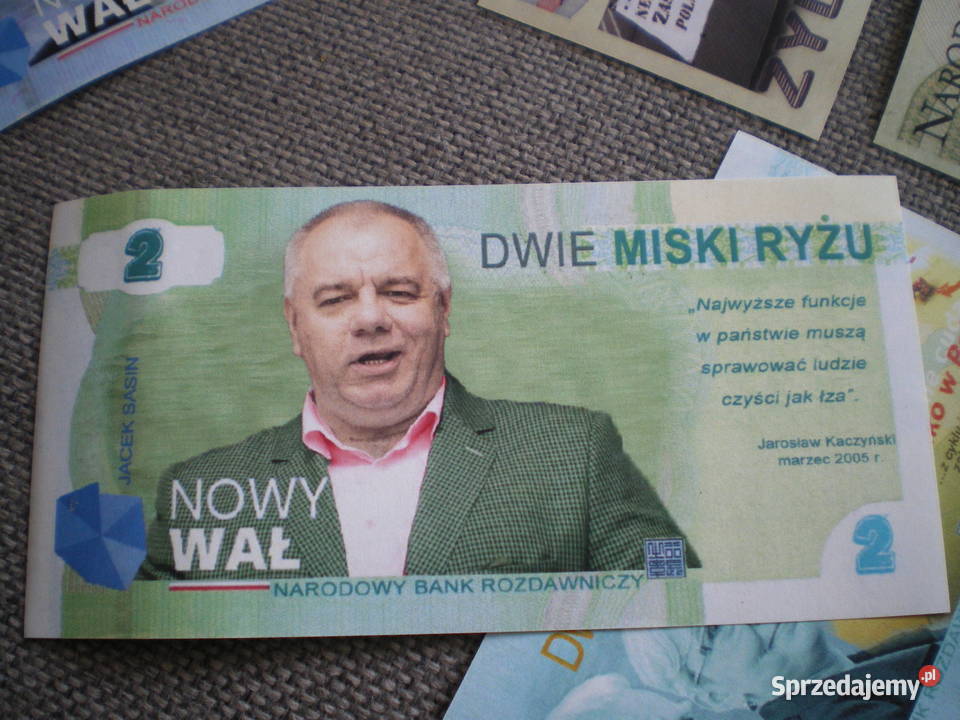 zestaw śmiesznych banknotów opolskie Strzelce Opolskie