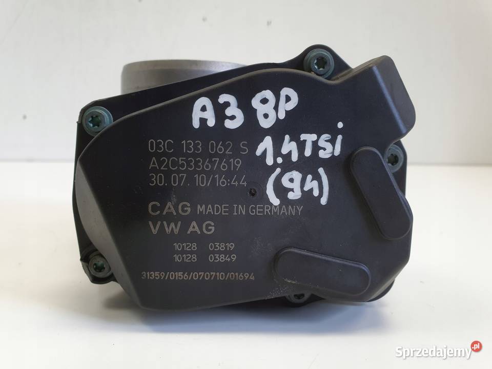 Audi A3 8P 14 TSI PRZEPUSTNICA 03C133062S osobowe