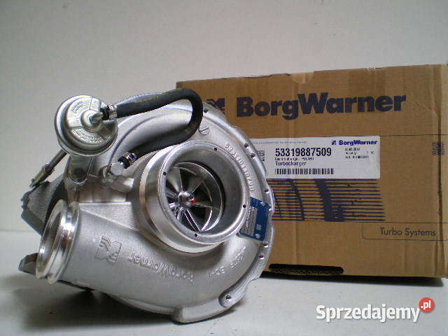 Nowa turbosprężarka BorgWarner KKK 53319887522 Siedlce sprzedam