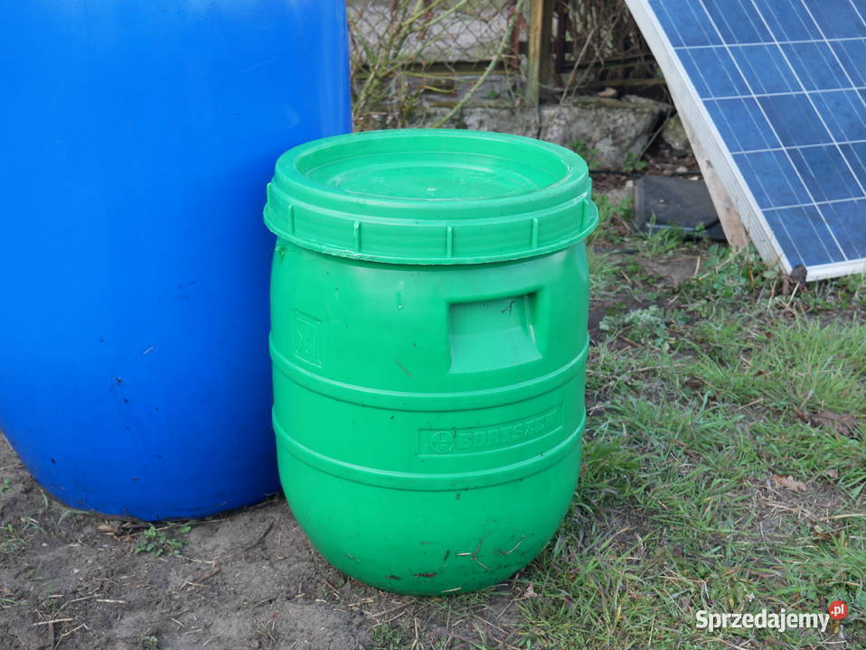 Beczki plastikowe Do kiszonek 45L 100L 220L Beczki i kamionki