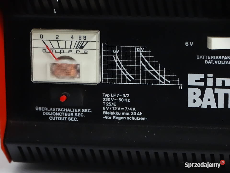 Prostownik Einhell Batterie Master 7A 6V 12V