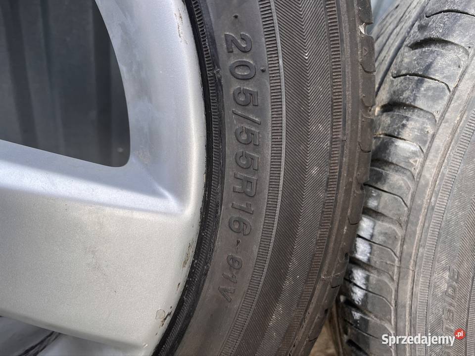 Koła alufelgi VW AUDI SEAT opony letnie 16 Samochodowe Nysa sprzedam