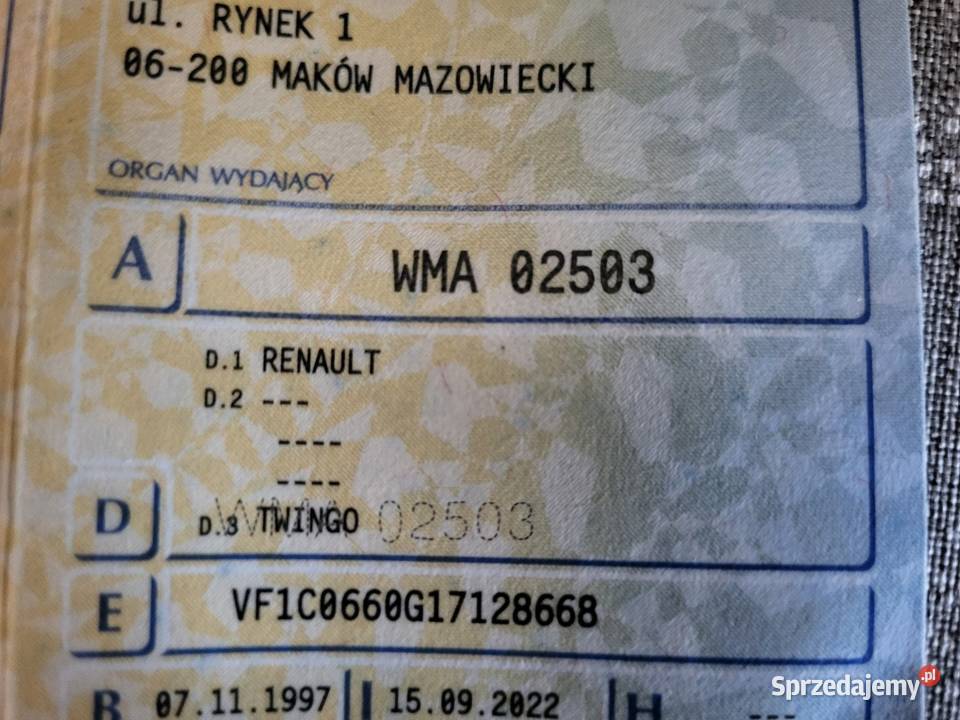 Renault twingo Alize elektryczne szyby lusterka 151000km Pułtusk