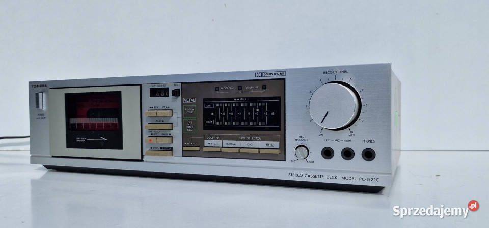Magnetofon catette deck Toshiba PC G22 C PCG22C Audio Międzychód