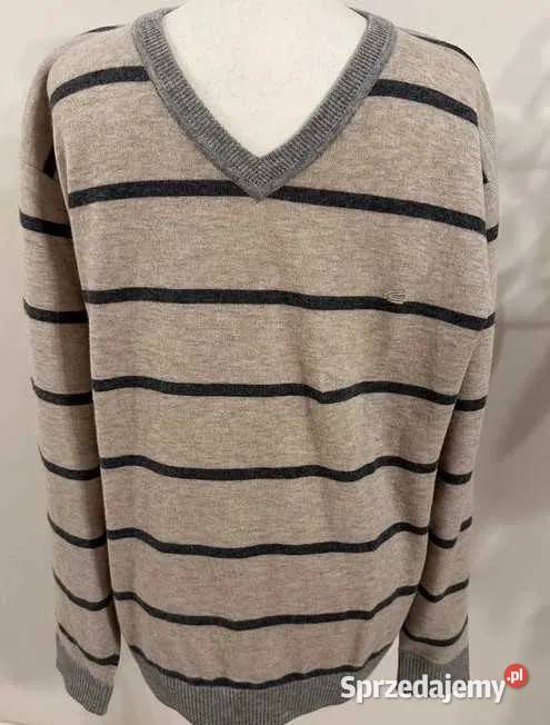 CAMEL ACTIVE super sweter wełna XL