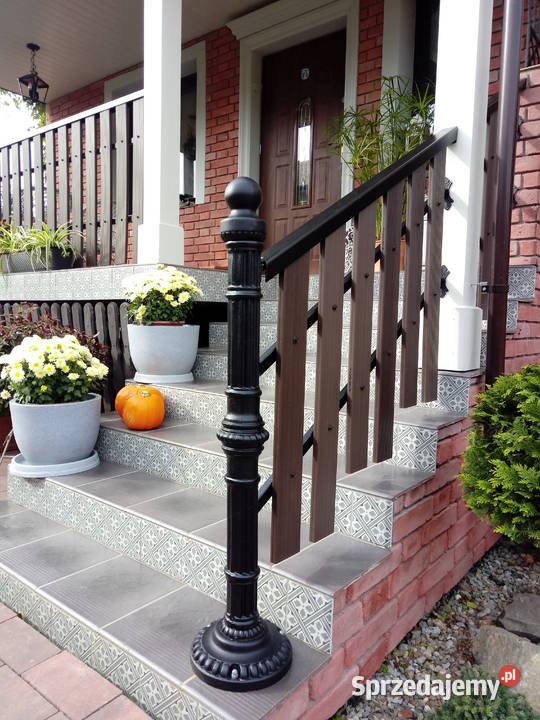 SŁUPEK ŻELIWNY H1060mm OGRODZENIE ULICZNY Gołdap