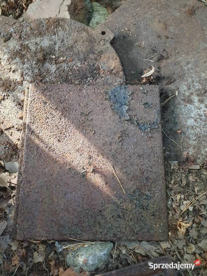 Stare żeliwne drzwi do pieca kotła węglowego Warszawa