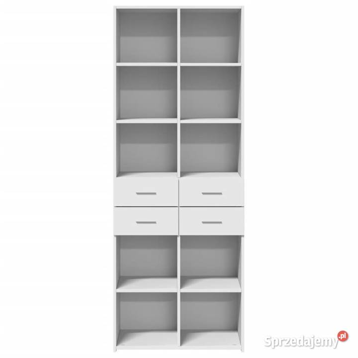 Wysoka szafka biała 70x425x185 materiał Pozostałe Warszawa