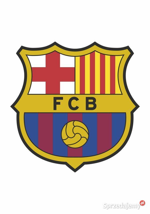 Herb FC Barcelona 350x500mm Białystok