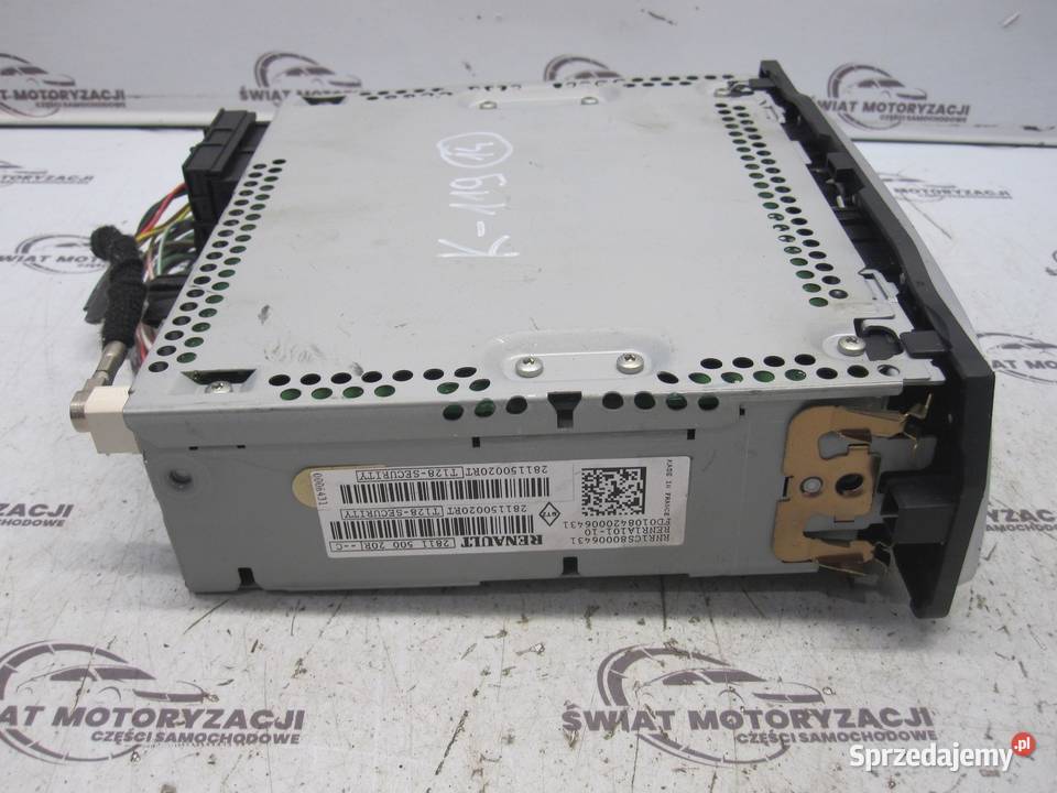 RENAULT MEGANE III 08r radio CD 281150020R świętokrzyskie Kielce