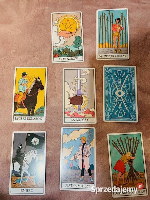 Karty Tarot Nowoczesnej Czarownicy mazowieckie Warszawa