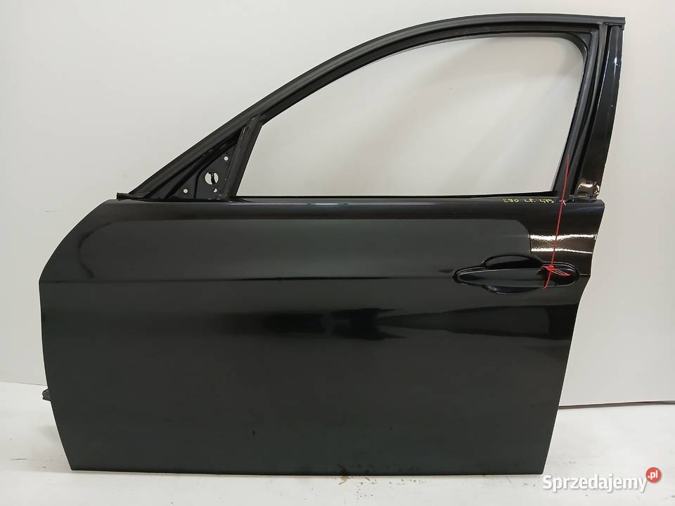 DRZWI LEWE PRZEDNIE PRZÓD BMW E90 475 BLACK osobowe