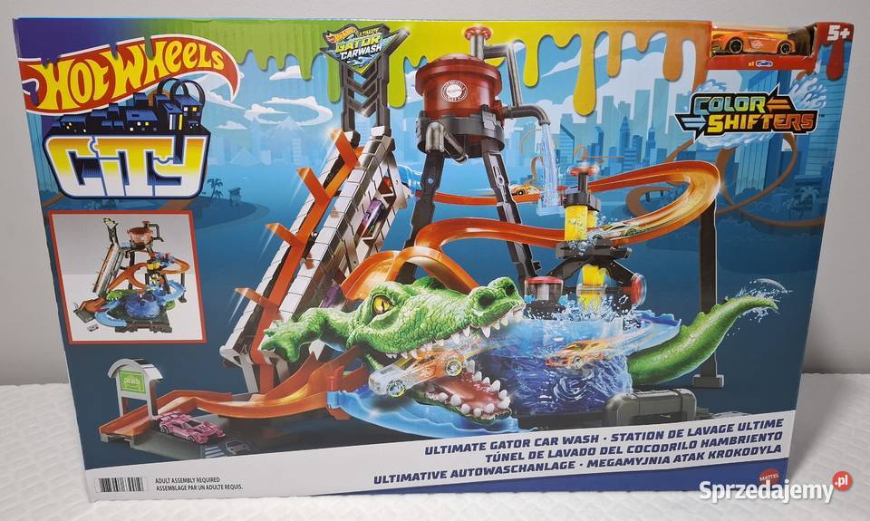 Hot Wheels City Myjnia samochodowa Atak 5 lat+ Czeladź sprzedam
