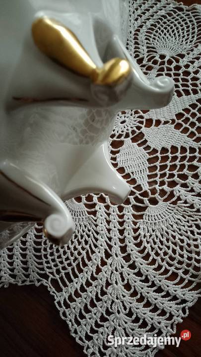 Kosz na nóżkachPatera Ćmielów Porcelana i szkło kujawsko-pomorskie Nakło nad Notecią