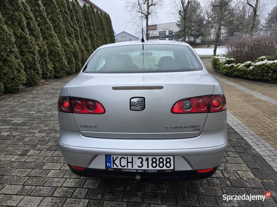 Seat cordoba 19tdi 130 koni Rok produkcji 2003 małopolskie Chrzanów sprzedam