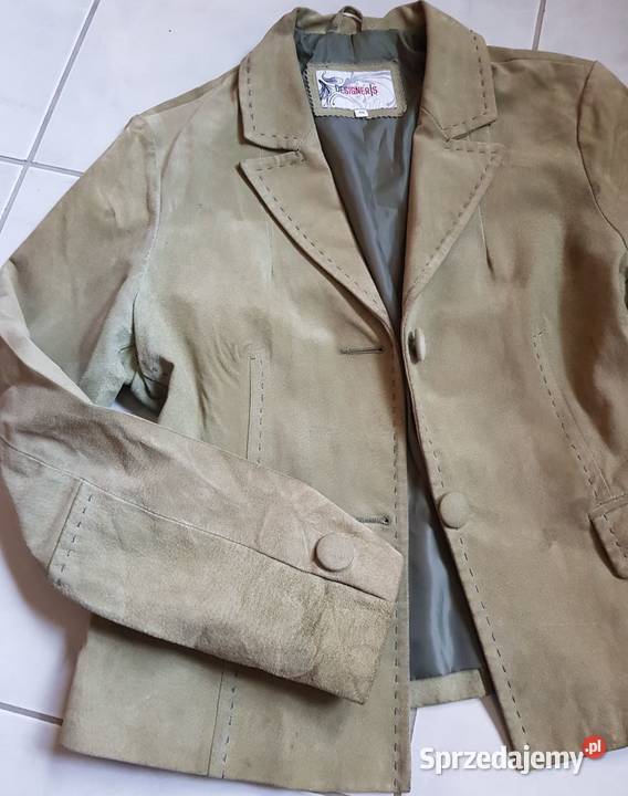 3840 Designers kurtka skórzana ircha zamsz khaki Kielce