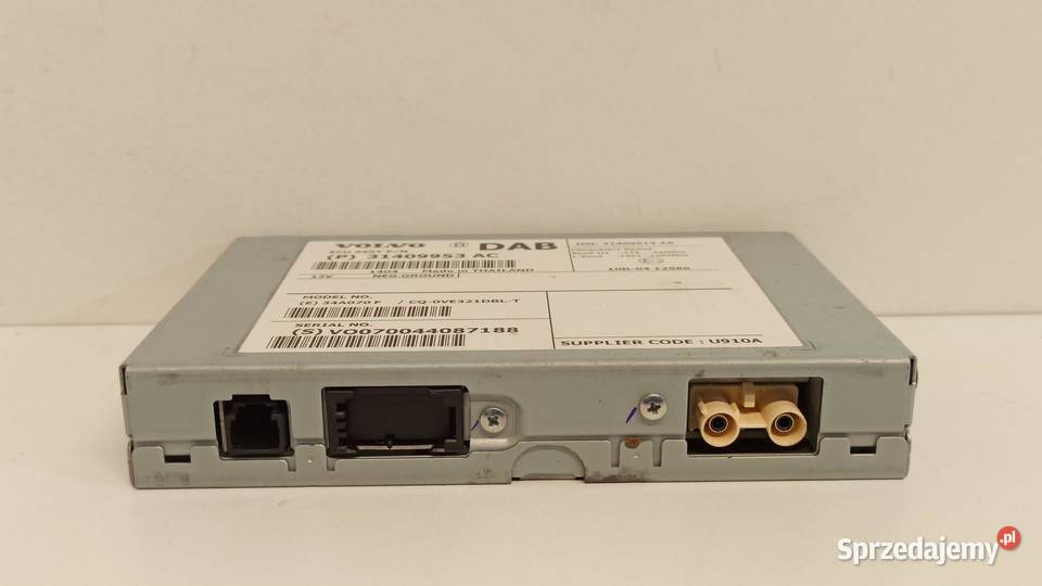 VOLVO V60 V70 TUNER MODUŁ RADIA 31409953 dolnośląskie sprzedam