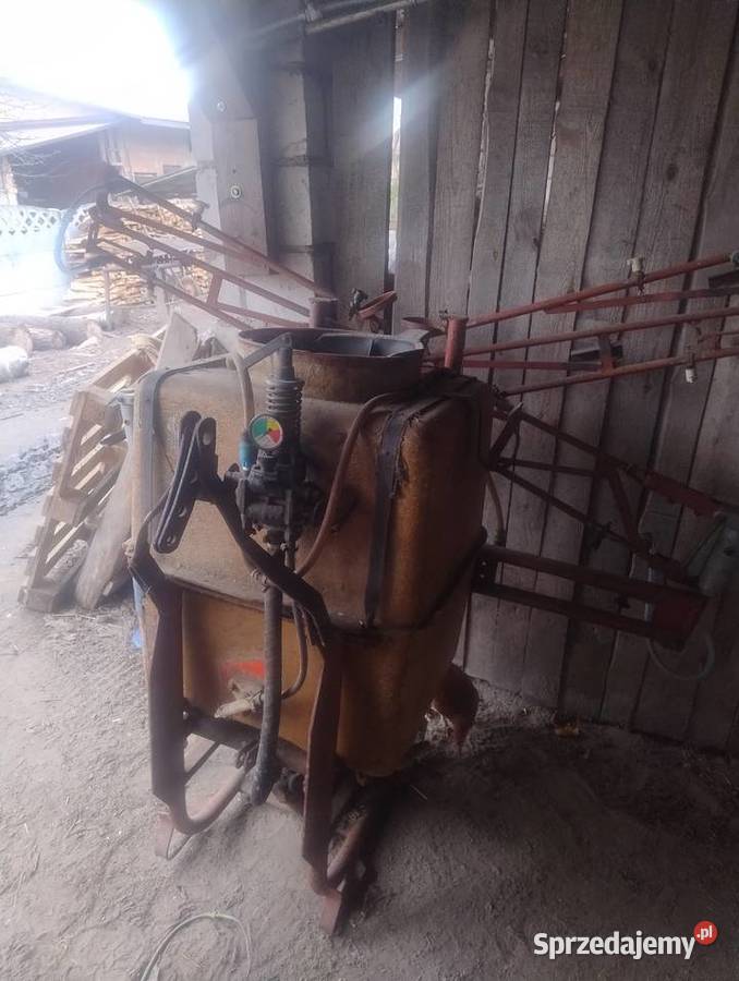 Siewnik konny 15 lejków i opryskiwacz termit 303 lubelskie Sól