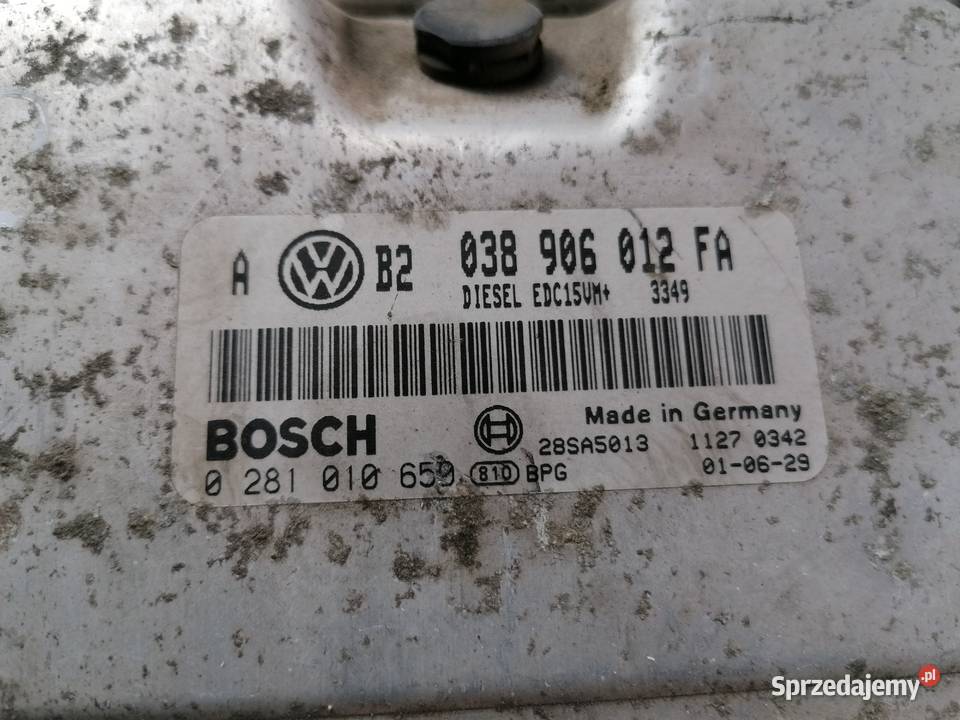 Zestaw Startowy Volkswagen Golf 4 19 110 osobowe lubelskie Wisznice