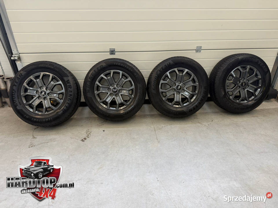 Koła 18 FORD RANGER Opony Goodyear 25565R18 Pasłęk
