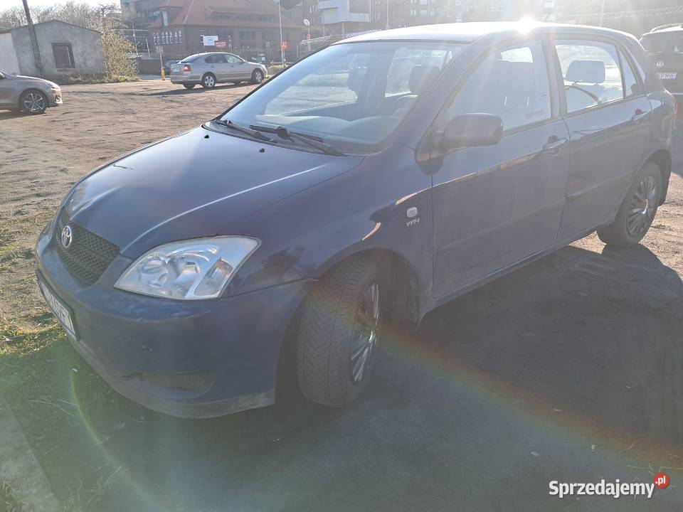 Toyota Corolla Zarejestrowana Na Afryke