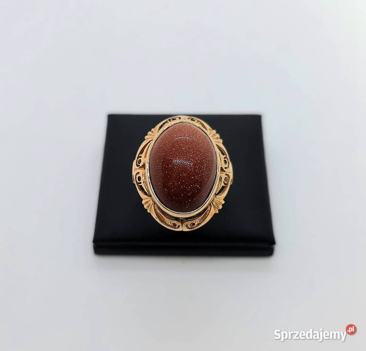 Złoty pierścionek próby 585 756g Rozmiar 25 złoto Elbląg
