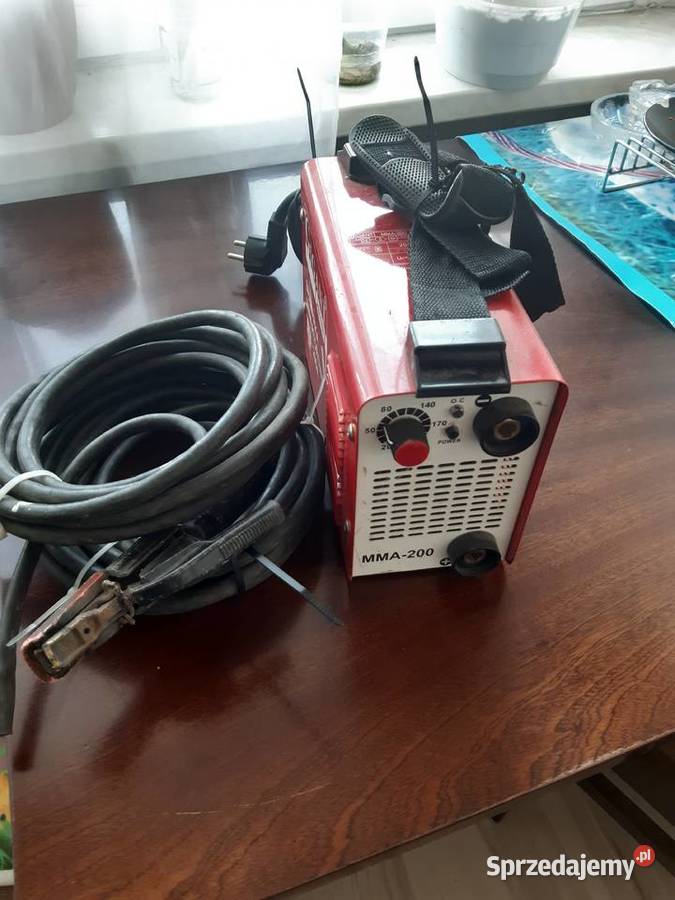 Spawarka inwertorowa GIGANT MMA200A z długimi Ostrołęka sprzedam