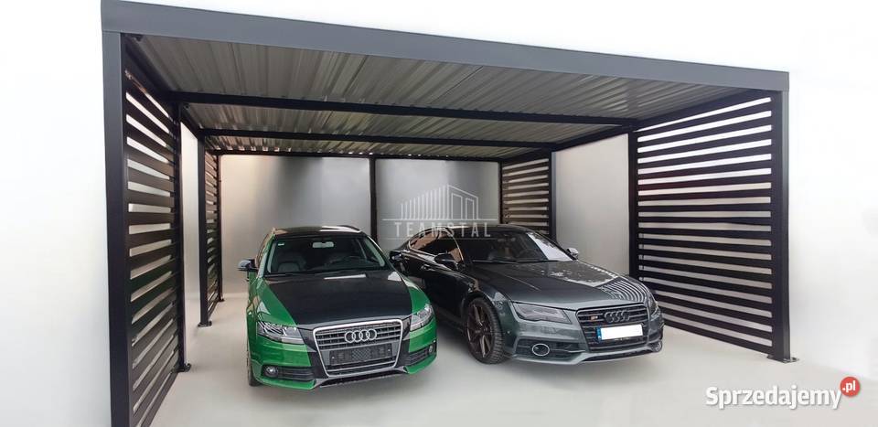 CarPort PREMIUM Wiata samochodowa 6x6 Antracyt Koszalin