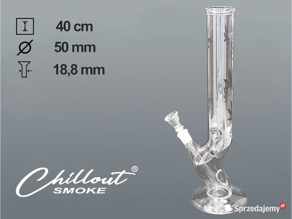 Bongo Lodowe Wygięte Chillout Smoke Wysokość 40 Ostrowy nad Okszą sprzedam