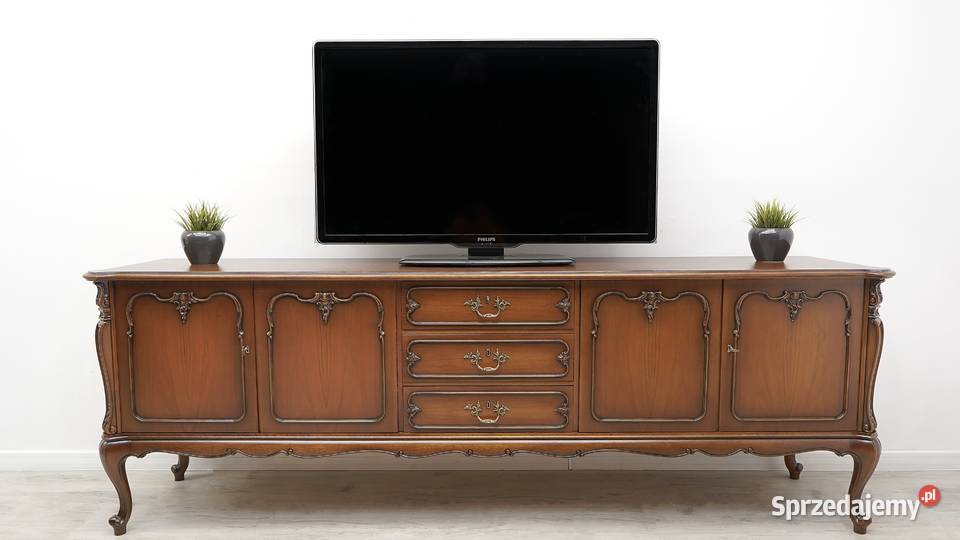 Zabytkowa stylowa komoda ludwik renowacji Antyki, Sztuka, Kolekcje Jerka