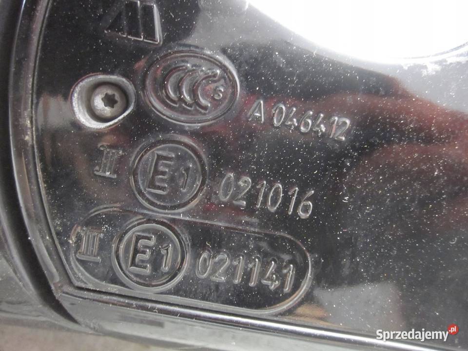 BMW F10 LIFT lusterko lewe 021141 7 PIN ANGLIK